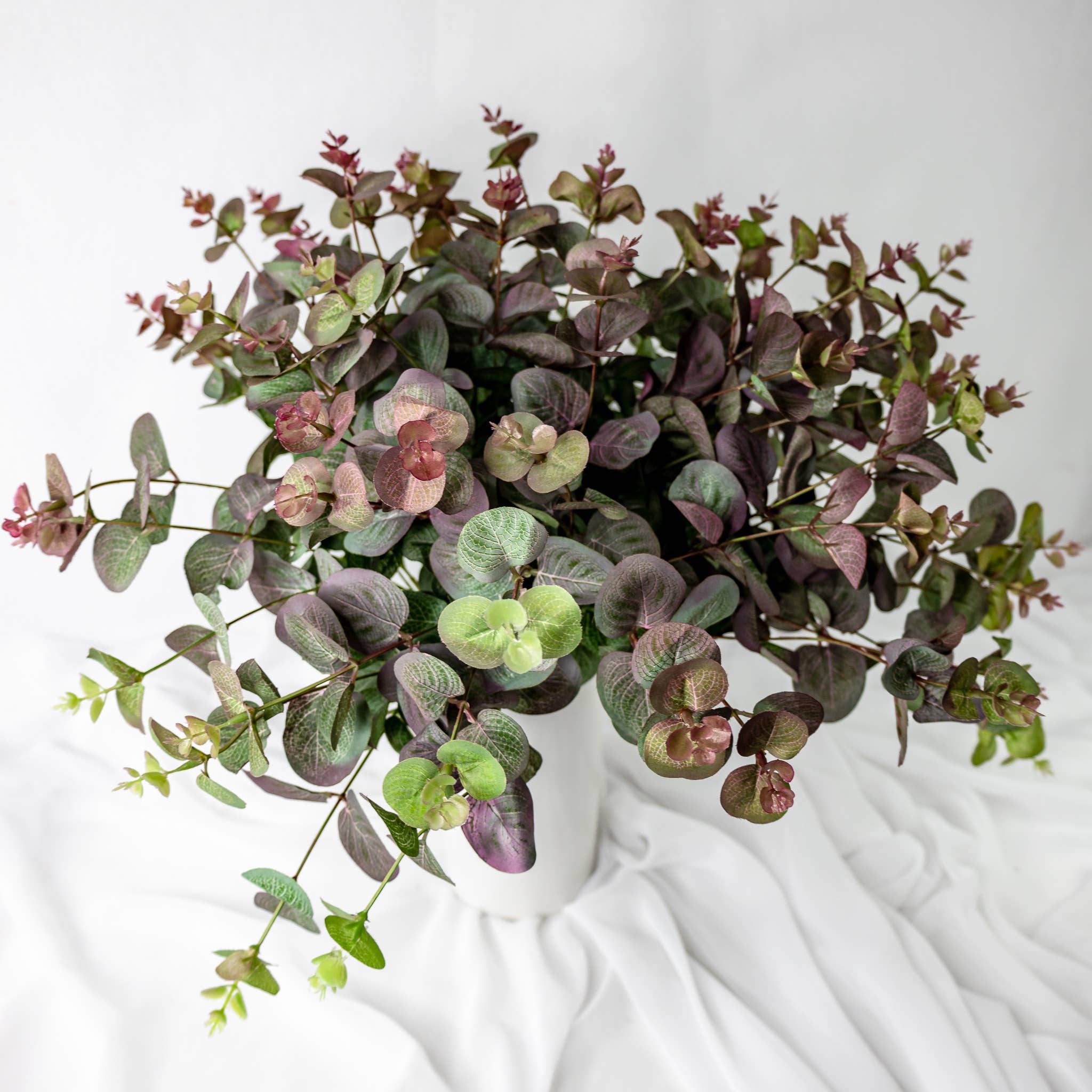 Realistic Artificial Flowers - Wholesale Artificial Flowers - Burgundy Felt Gum -Realistic Artificial Flowers 2