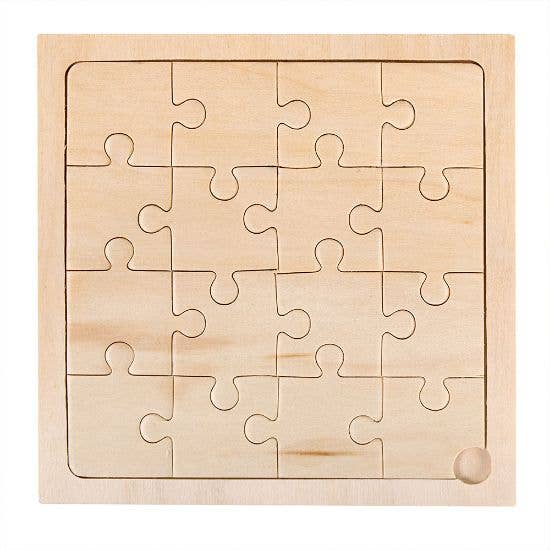 STAR WAY, S.L. - Wholesale Puzzle - Kids - 16-piece puzzle made of wood. Includes presentation.1