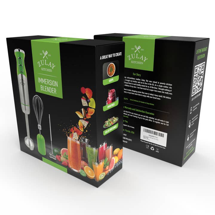 Zulay Kitchen - Wholesale Blender - Immersion Blender Handheld 500W - 8 Speed7