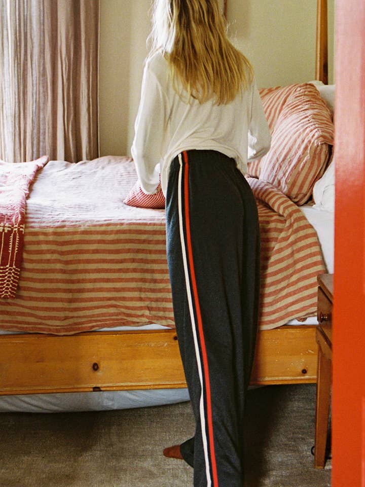 Fleece trainingsbroek voor wholesale door LA RELAXED