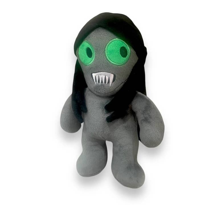 Green Eyes plushy for wholesale by Cryptid Comforts