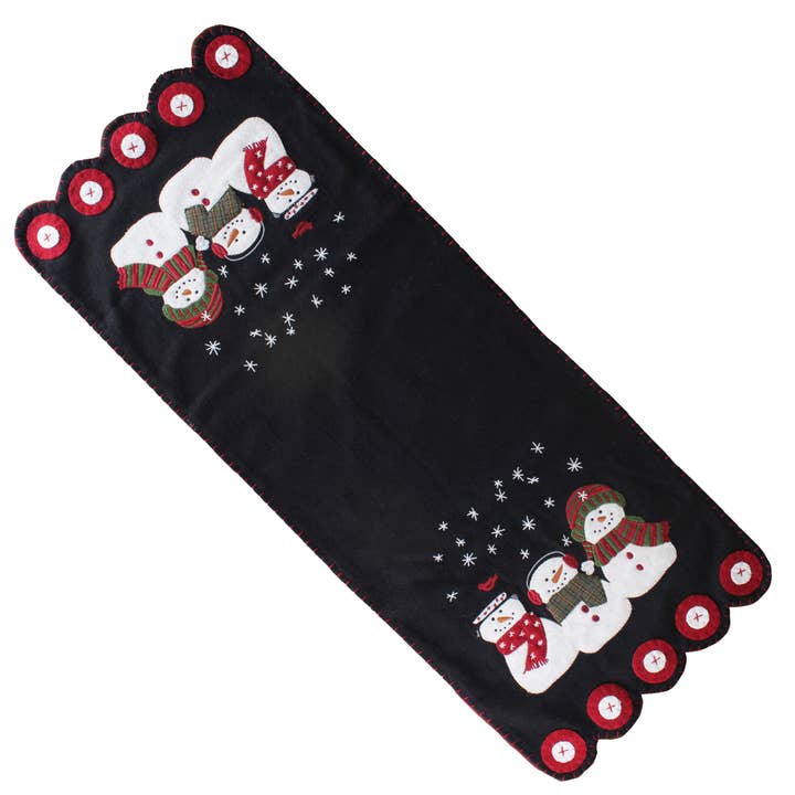 Sneeuwvrienden Tafelloper voor wholesale door Home Collections by Raghu