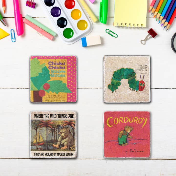 Black Angel Designs - Wholesale Coasters - Children's Book Coasters - Charlotte's Web