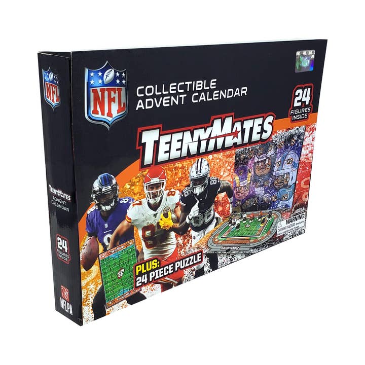 Party Animal, Inc. - Wholesale Advent Calendar - NFL TeenyMates Advent Calendar 2024