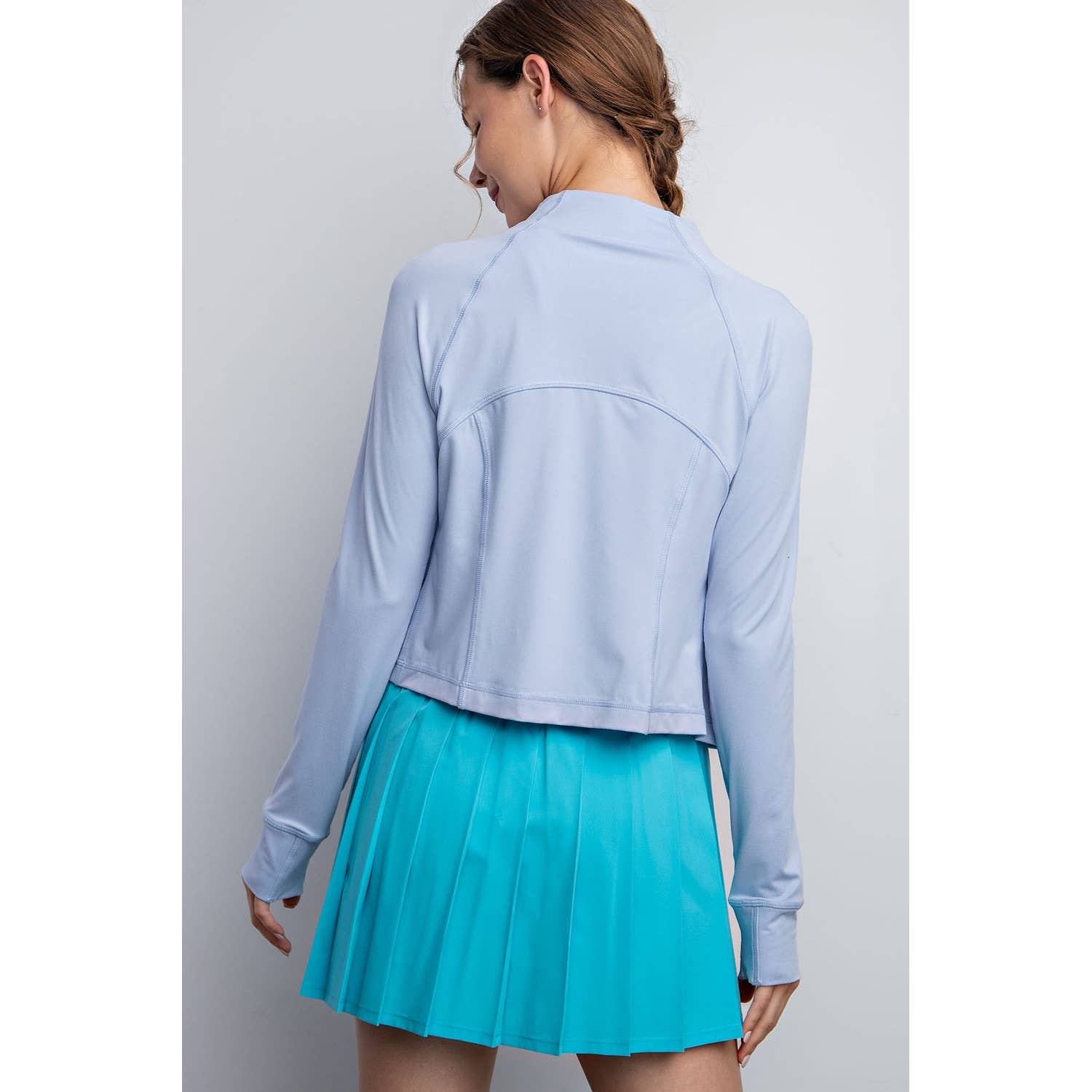 Rae Mode - Wholesale Athletic Jacket - Women's - BUTTER LONG SLEEVE CROP DEFINE JACKET25