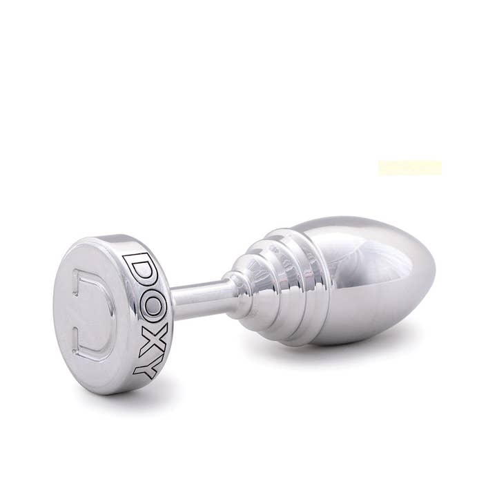 Sexology - Wholesale Seksspeeltje - Doxy Geribbelde Metalen Buttplug2