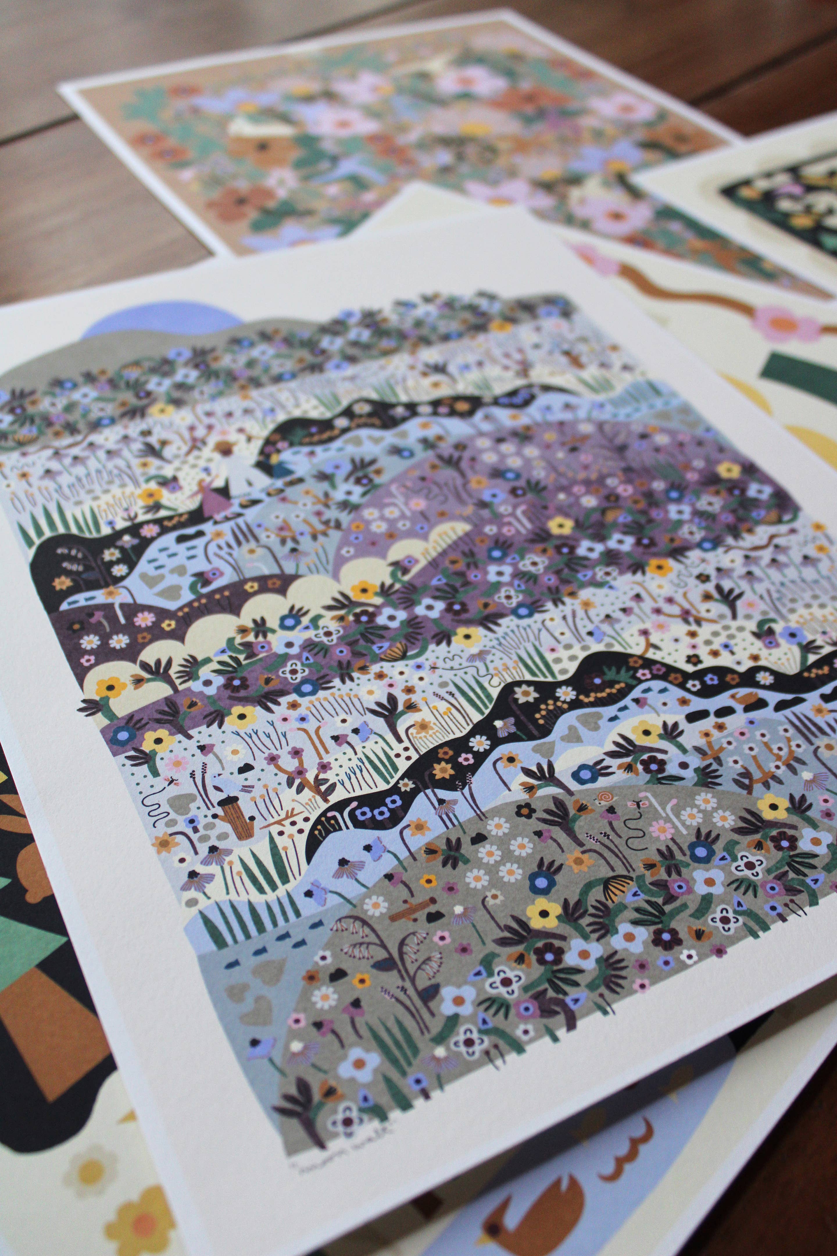 Leah Duncan - Wholesale Art Print - Moon Walk Print3