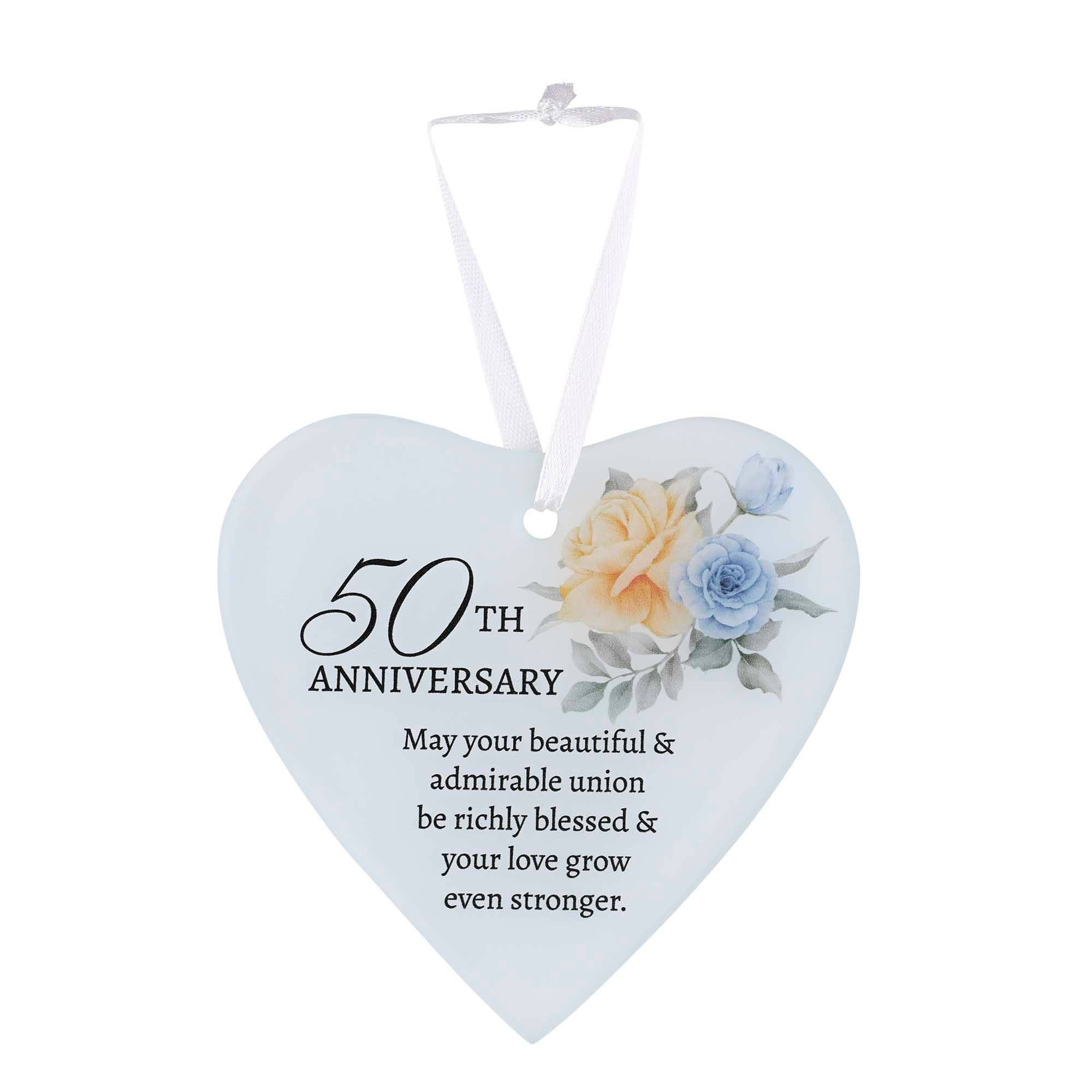 Dicksons - Vente Objets de décoration - Ornement en verre 50e anniversaire0