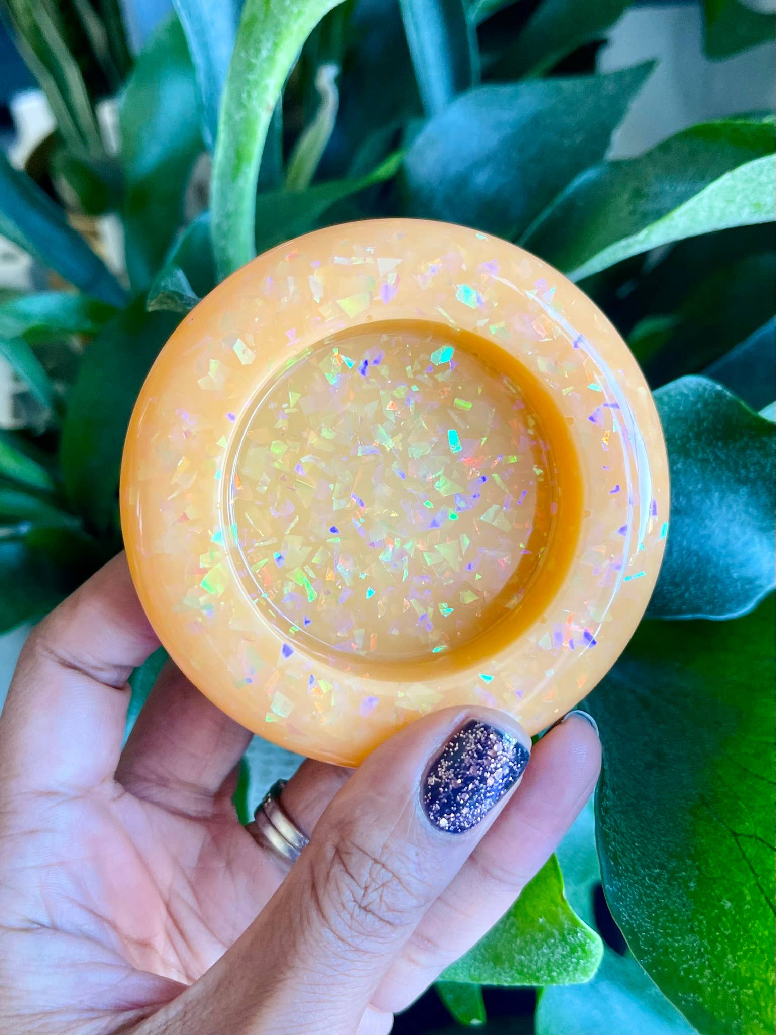 Prescription Resin - Wholesale Jewelry Dish - RESIN ROUND TRINKET BOWL | x 6 MIXED ASSORTMENT7