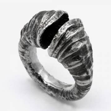 Anillo «conchas fosilizadas» para venta al por mayor de Bijouterie & Charcuterie