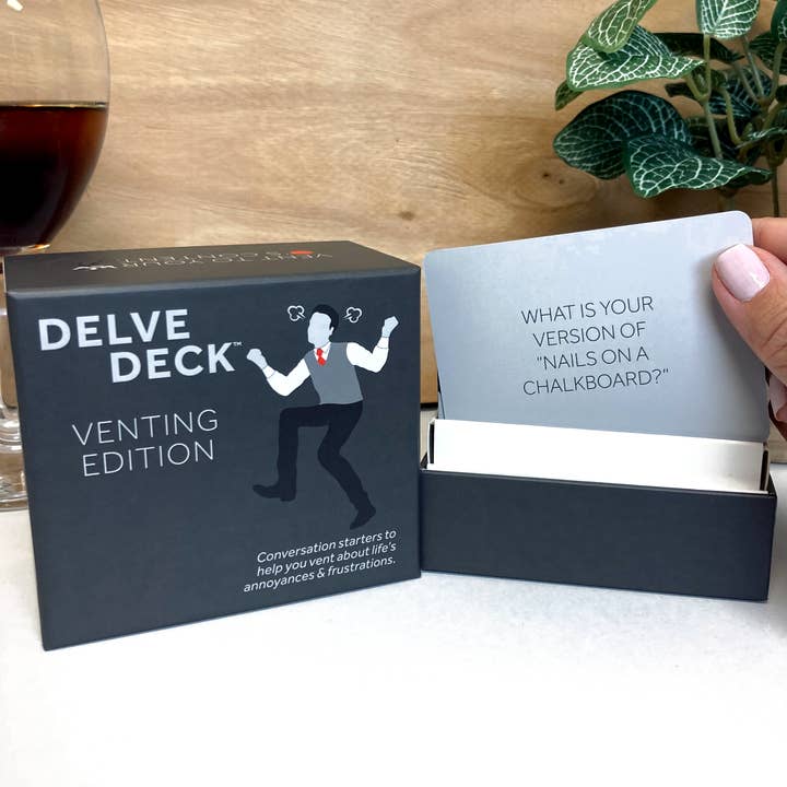 Boredwalk – wholesale Card game – Delve Deck Conversation Cards - Venting Edition
