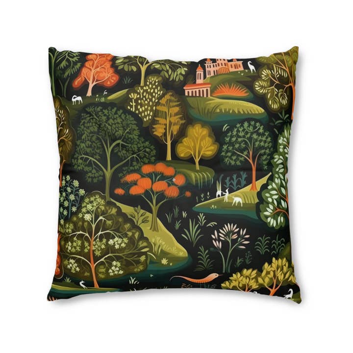 Gertrude Marvelus - Square Floor Pillow for wholesale by Velvet Rust