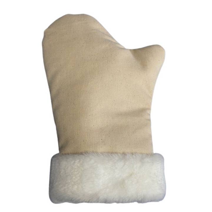 Guantino con pelliccia bianca per la vendita all'ingrosso da parte di Atiladecor, Artesanato Lda