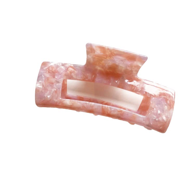 Pretty in Pink Claw Clip for wholesale by Lady Eleanor & Co