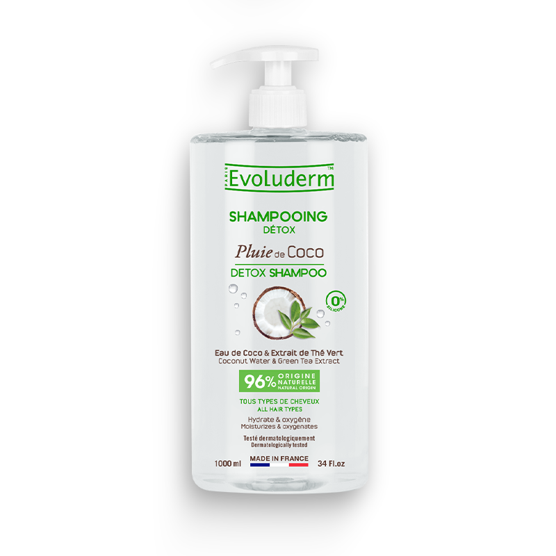 Evoluderm - Wholesale Hair Shampoo - Coco Rain Detox Shampoo0