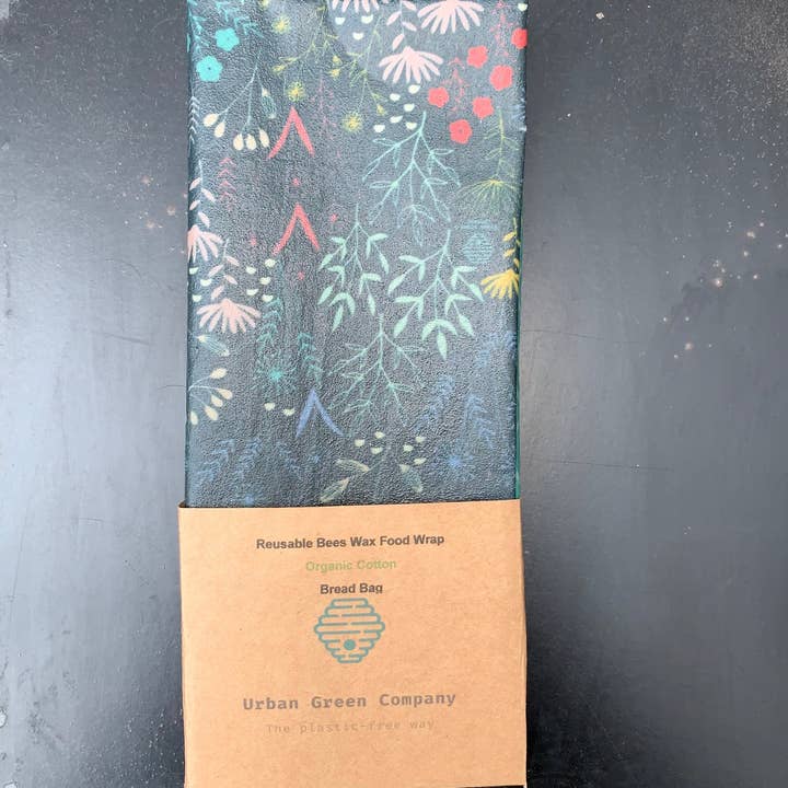 Urban Green Company - Vente Sachet de conservation/film alimentaire - Cire d'abeille - Sac à pain2