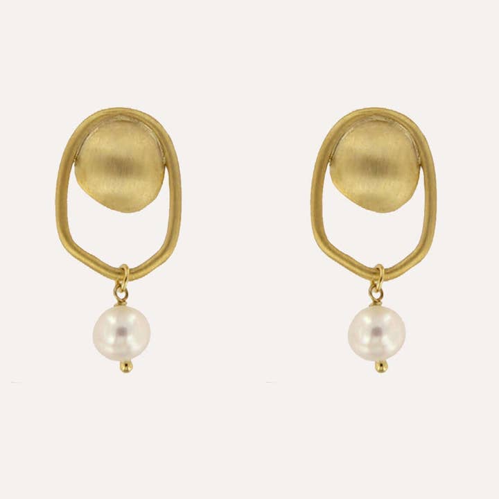 MESH - Wholesale Dangle Earrings - Coco Earrings in plated 925 silver0