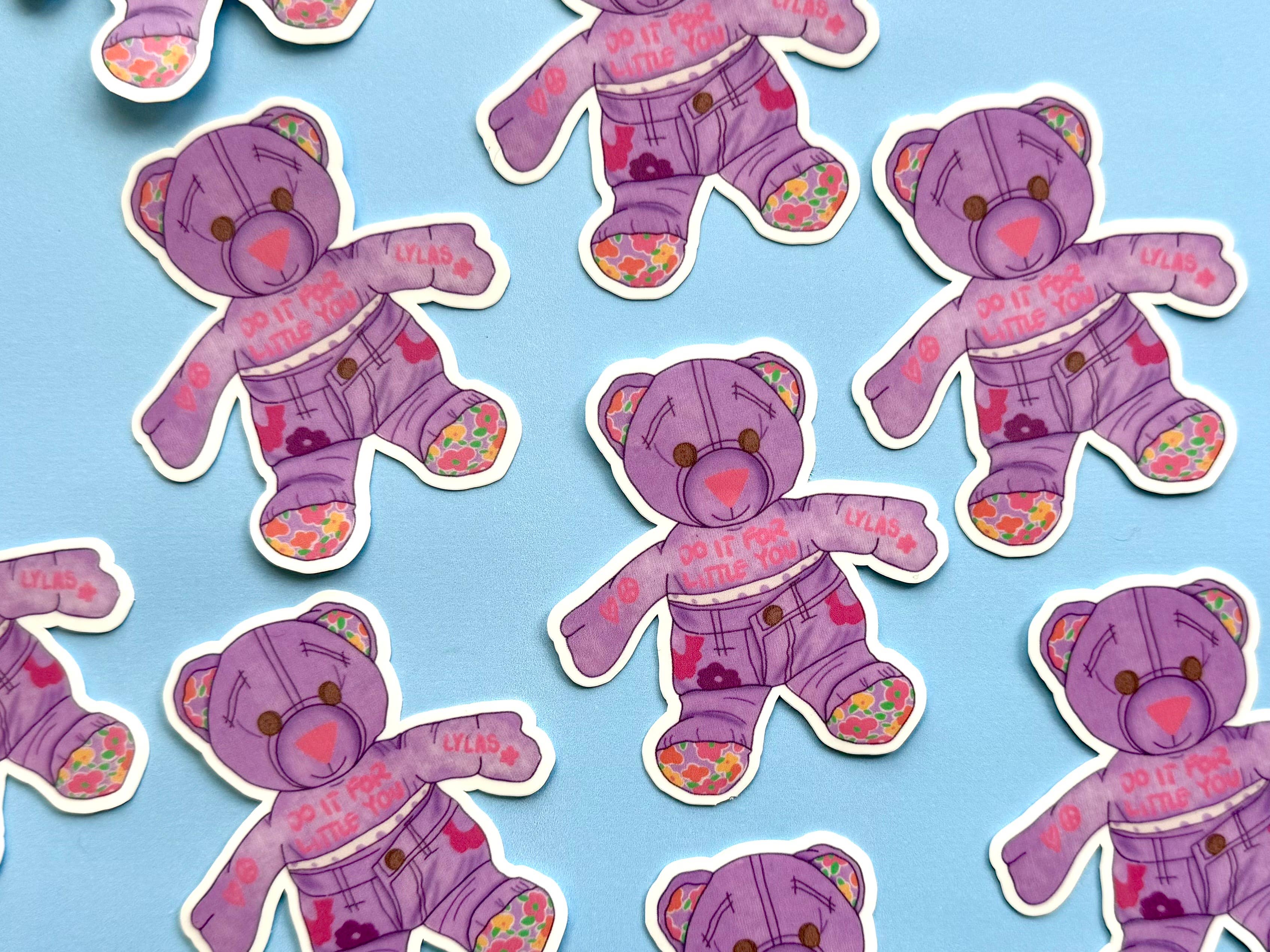 Ordinary Joy Studio - Wholesale Sticker - Doodle Bear Do It For Little You Sticker1