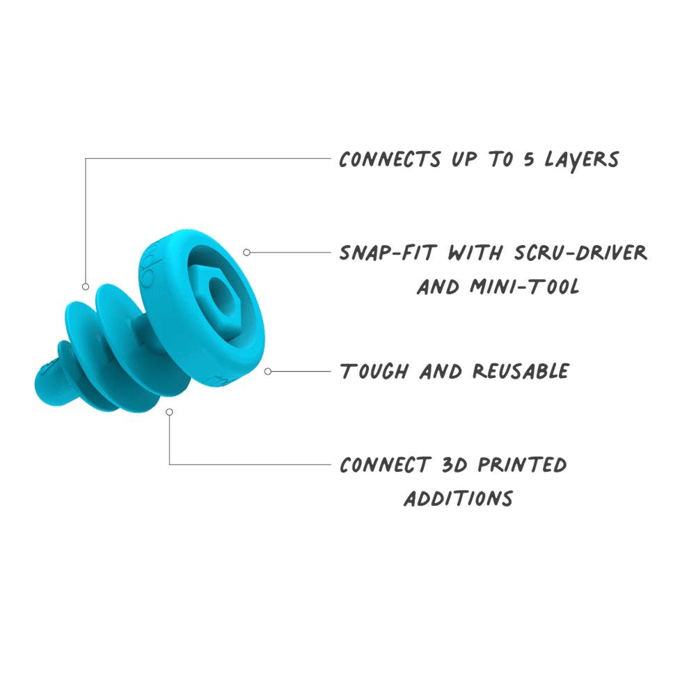 Makedo USA - Vente Kit de bricolage – enfant - Kit de démarrage | Construction en carton Makedo4