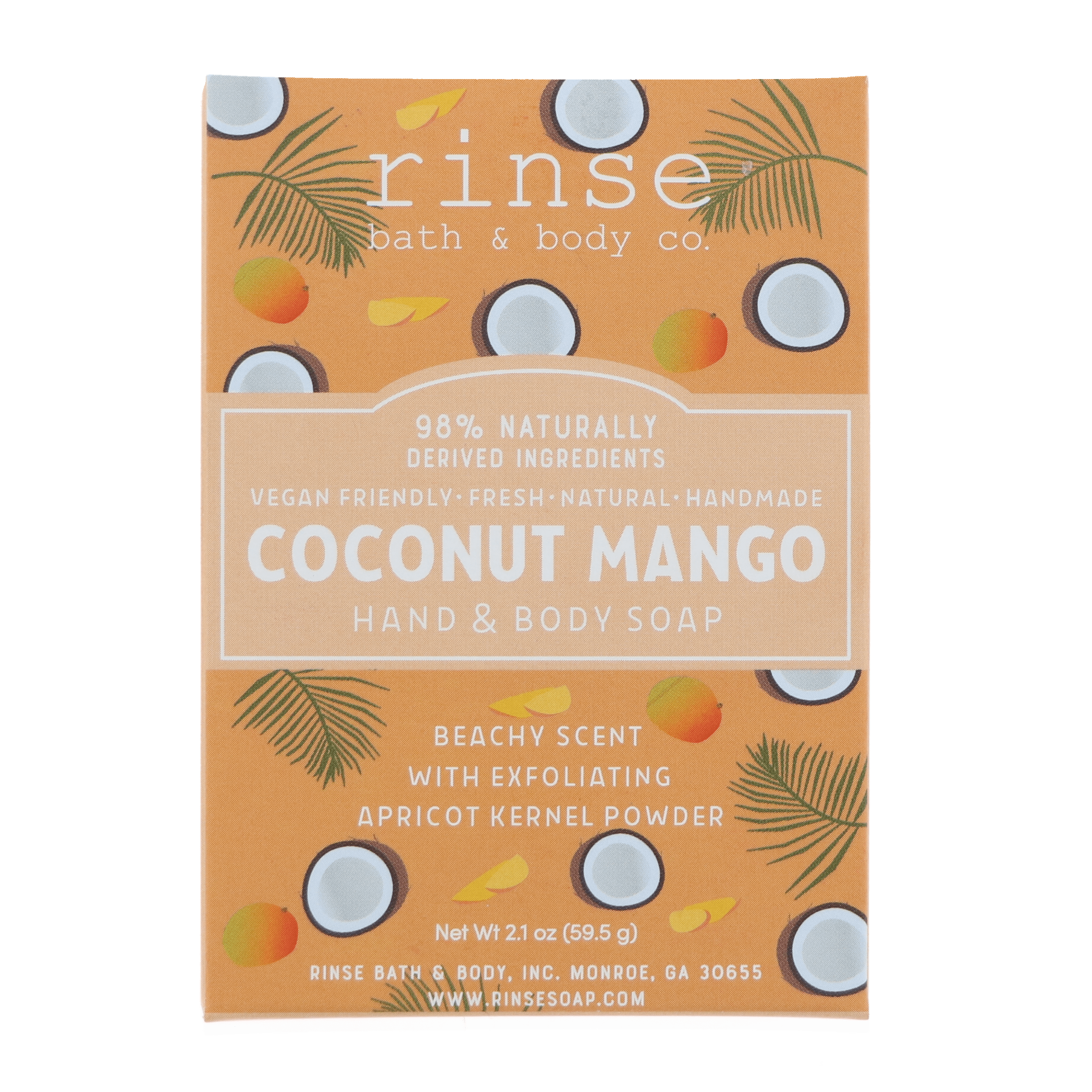 Rinse Bath Body Inc - Wholesale Bar Soap - Mini Soap - Coconut Mango | Natural Bar Soap2