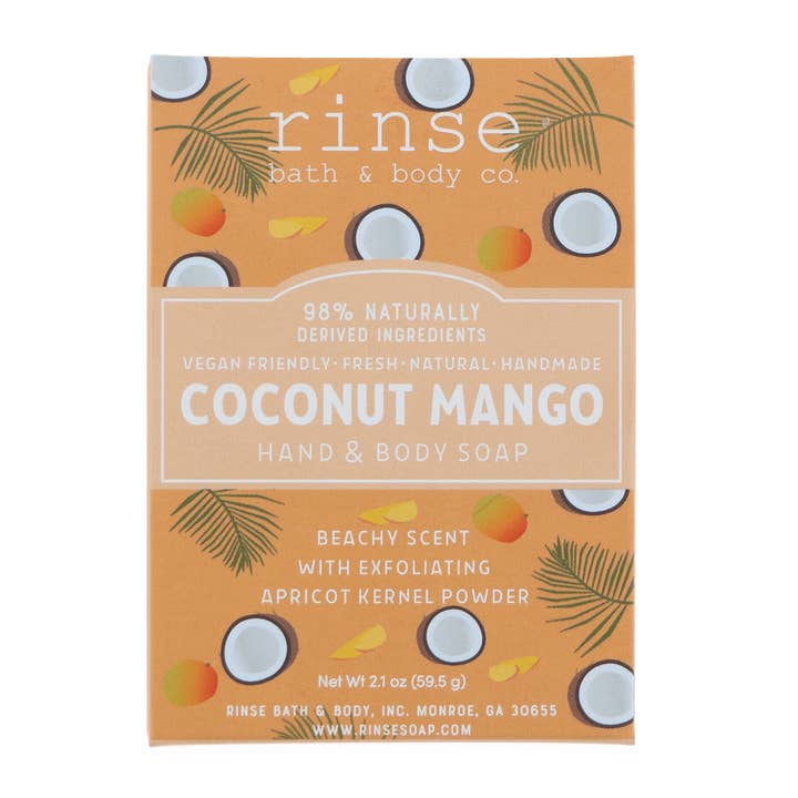 Rinse Bath Body Inc - Wholesale Bar Soap - Mini Soap - Coconut Mango | Natural Bar Soap2