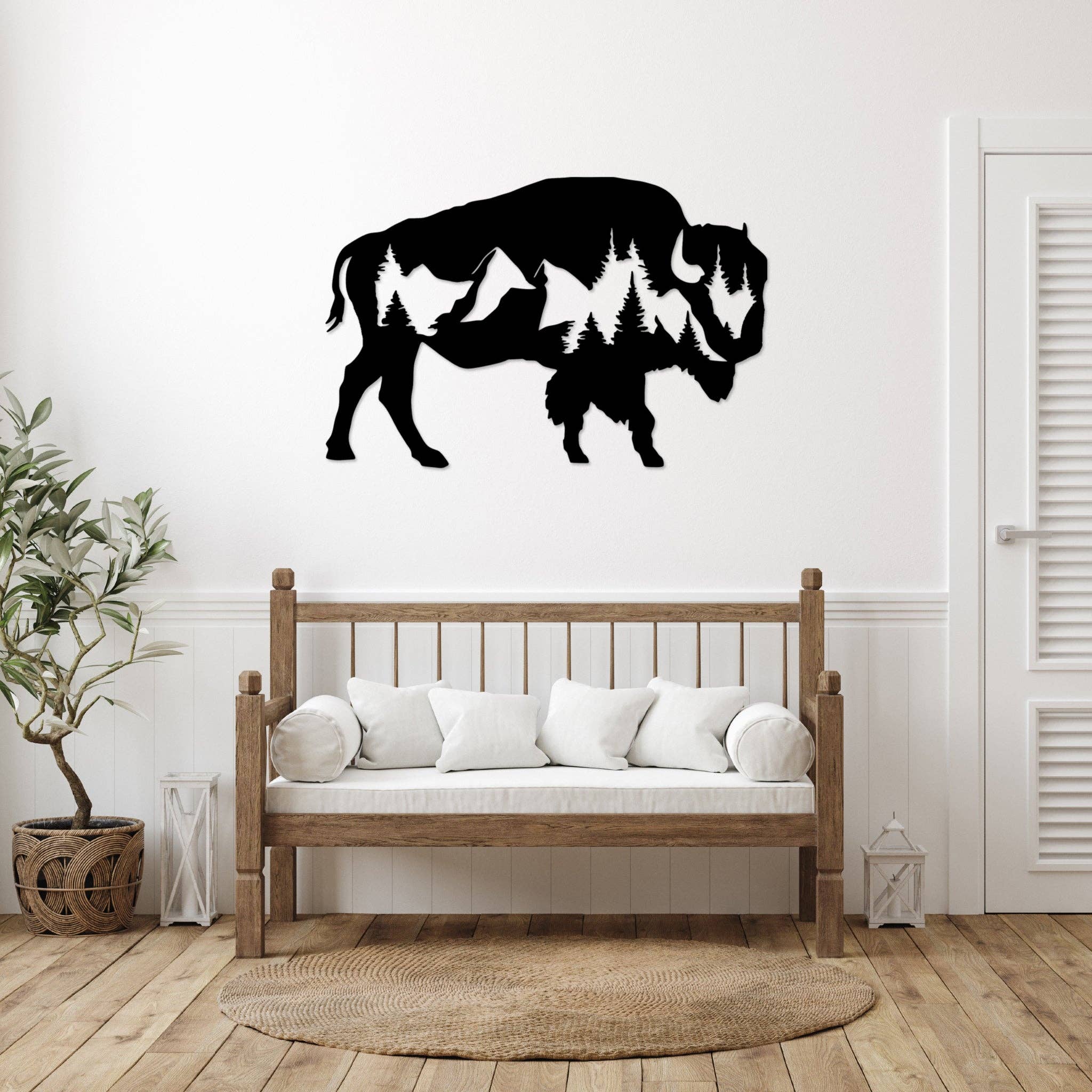 metal-plex – wholesale Wall Accent – Buffalo - Metal Wall Art1