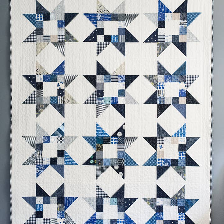 Quilty Love – Großhandel Bastel-Nähset – Quilty Stars PAPER Quiltmuster