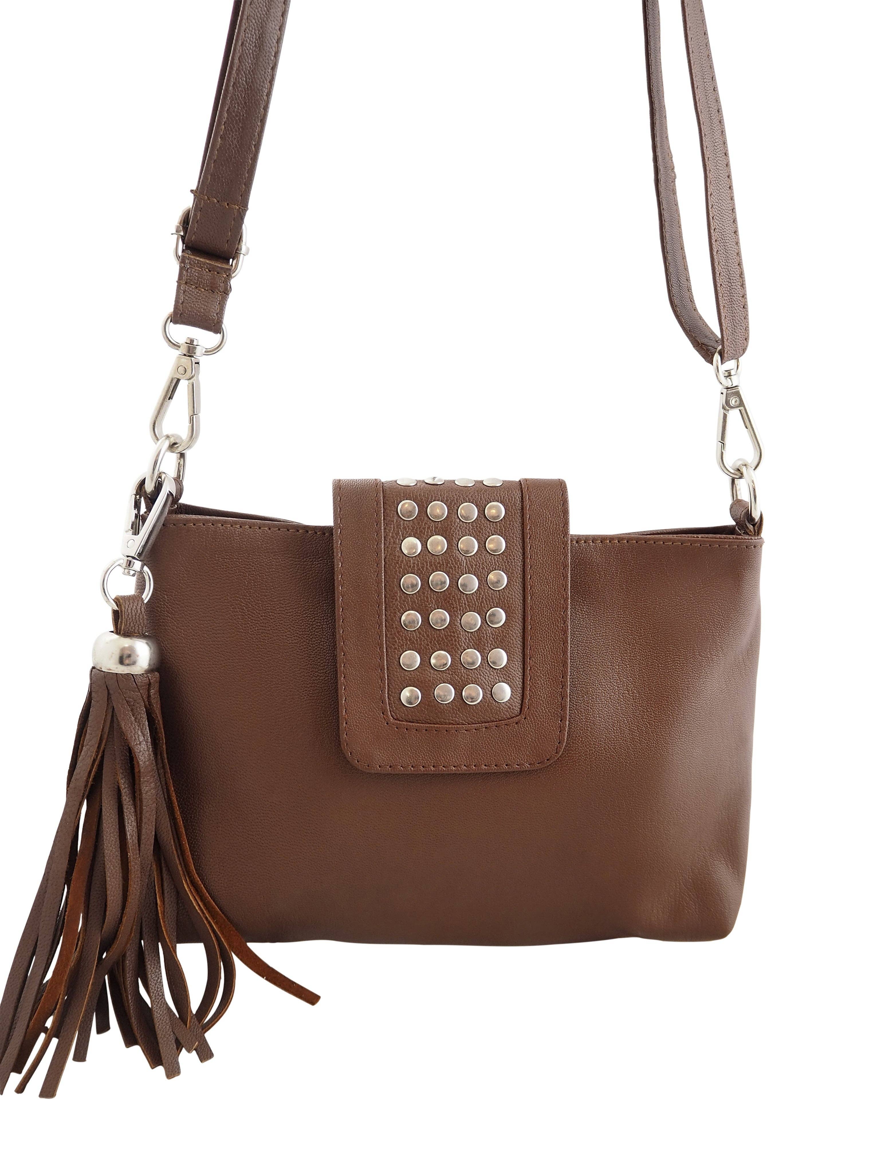 Cadelle Leather - Wholesale Crossbody Bag - Women's - Gigi Crossbody | Camel5