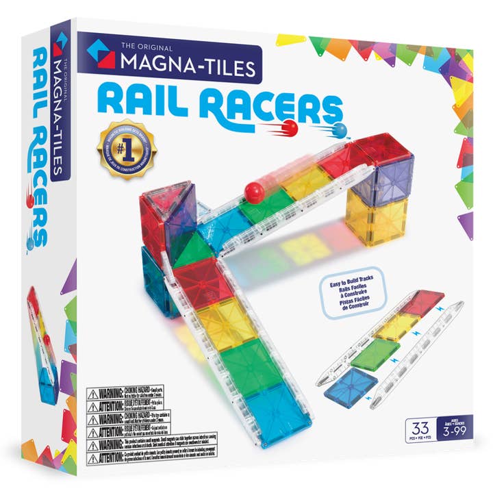 Magna-Tiles Rail Racers 33-Piece Set and other Purchase Wholesale railway. Free Returns & Net 60 Terms on Faire trending on Faire.