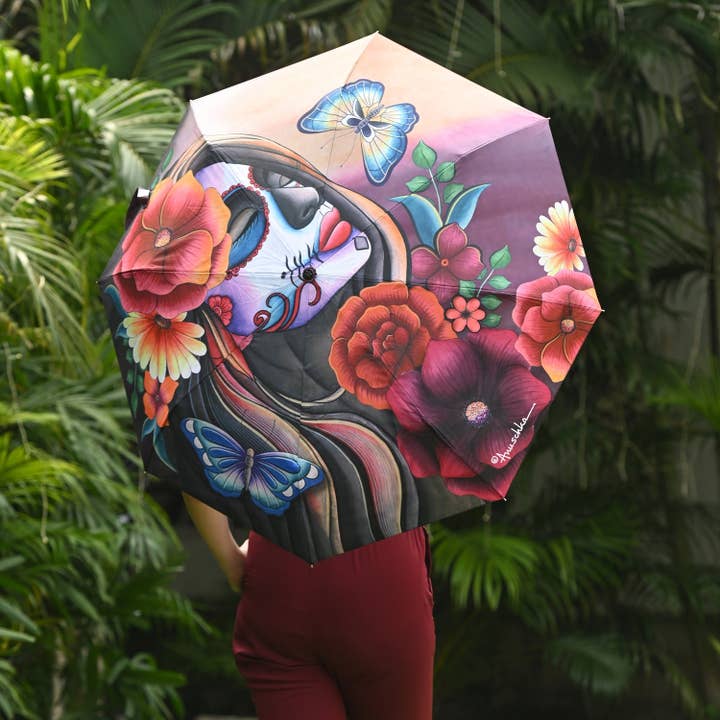 Anuschka | Vanya Lara (USA) - Wholesale Umbrella - Women's - Auto Open/ Close Printed Umbrella - 31004