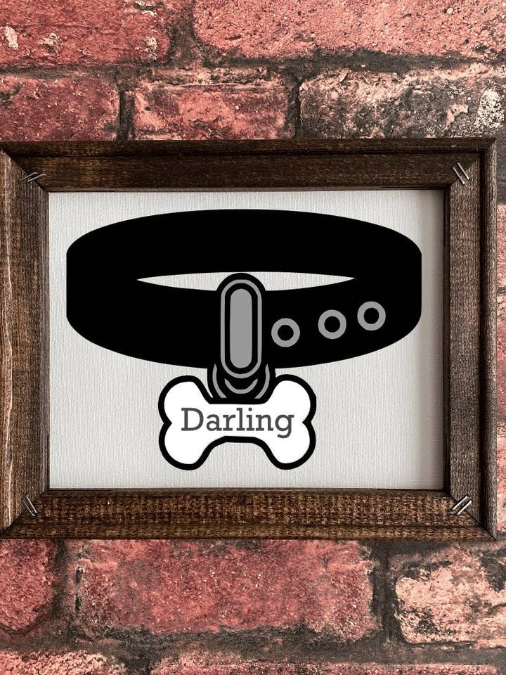 Collar personalizado: lienzo enmarcado, pared ligera y enmarcada para venta al por mayor de Persephones Fates