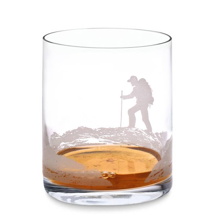 Hiker Print Whisky Glass - 6pk (cost per glass) for wholesale by CUISIVIN