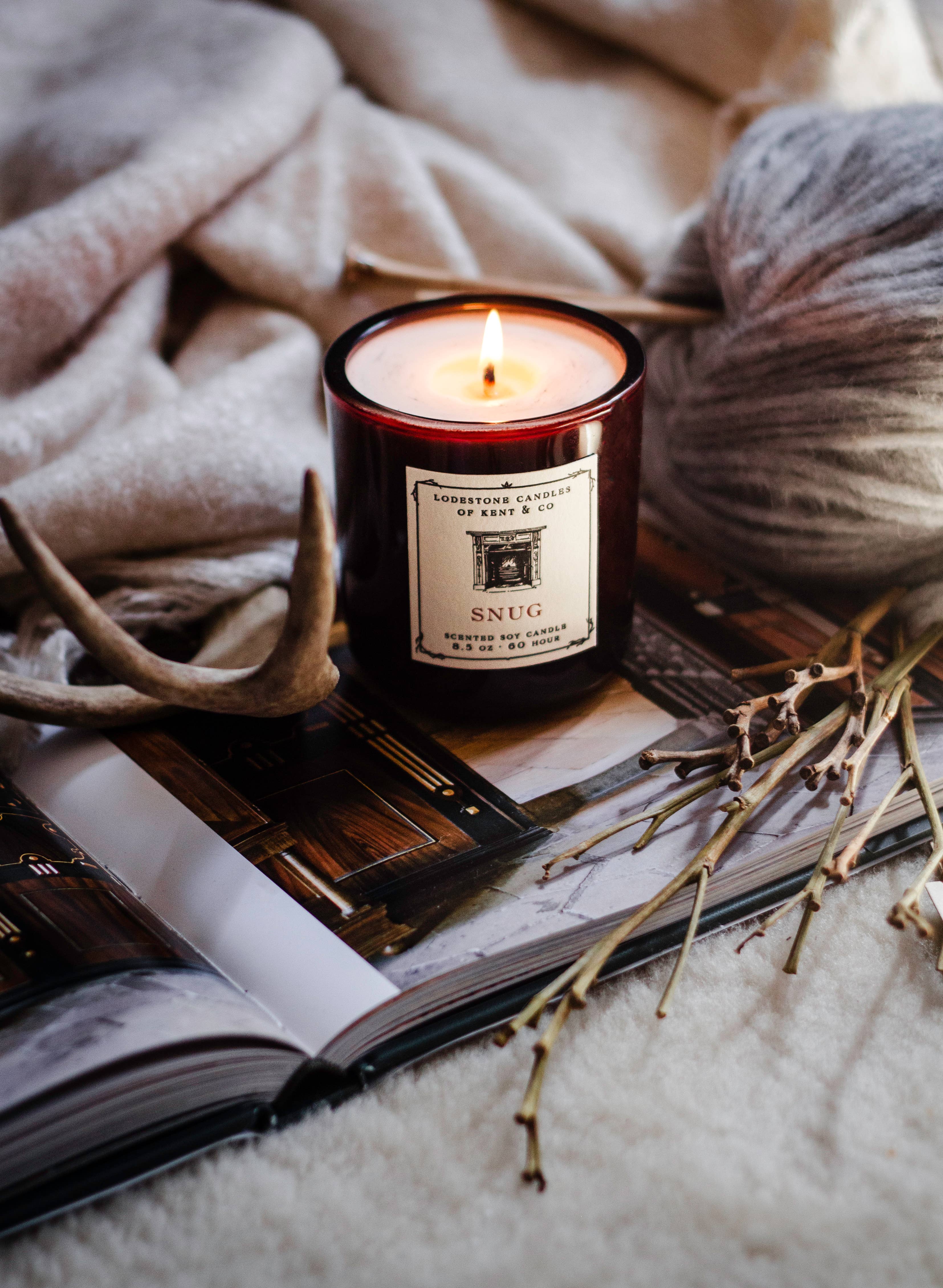 Lodestone Candles | Luxury Soy Candles - Wholesale Jar/Filled Candle - Snug | Luxury Soy Candle1