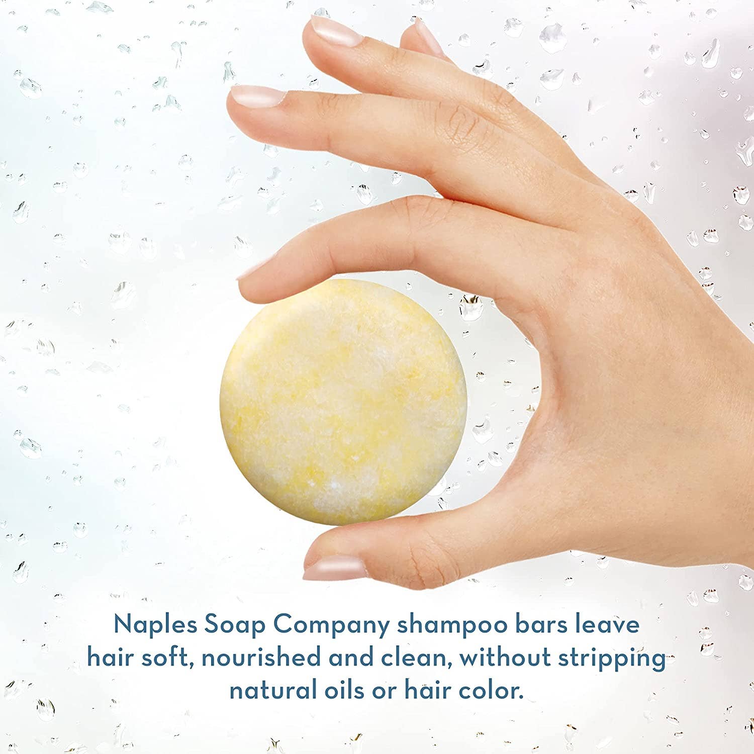 Naples Soap Company | Clean Beauty, Natural Bath & Body - Wholesale Shampoo Puck/Solid Shampoo - Coconut Water Shampoo Bar – Refresh & Restore2