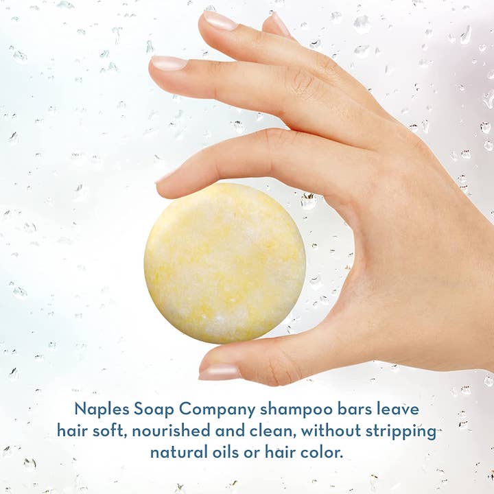 Naples Soap Company | Clean Beauty, Natural Bath & Body - Wholesale Shampoo Puck/Solid Shampoo - Coconut Water Shampoo Bar – Refresh & Restore2