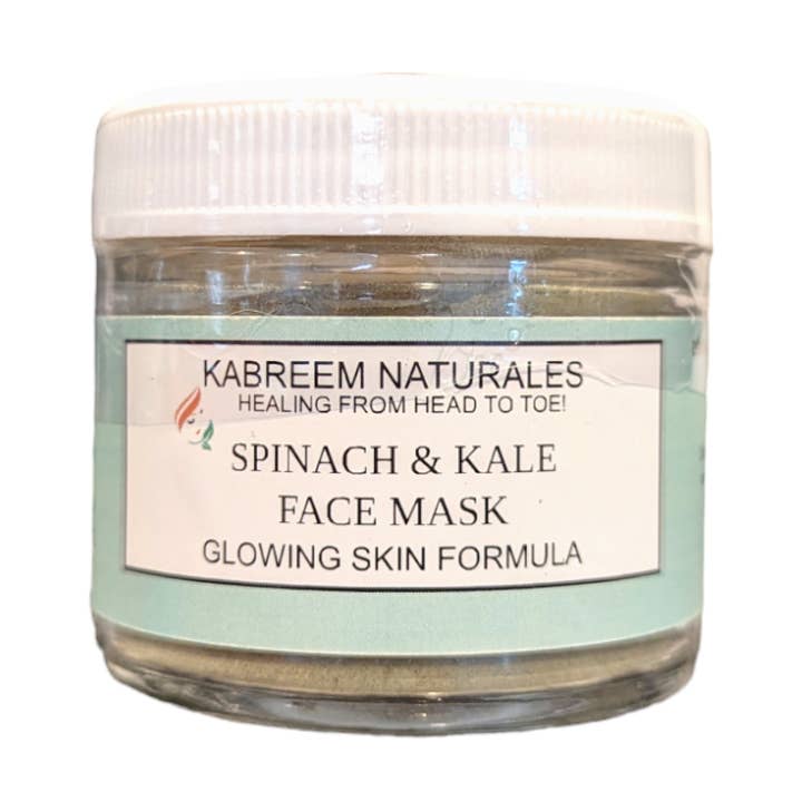 Spinach & Kale Clay Mask for wholesale by Kabreem Naturales