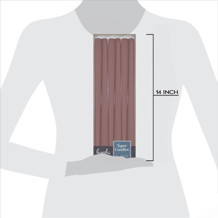 Hyoola Candles - Wholesale Tapered Candle/Candlestick - Lavender Taper Candles - 14 Inch - 12 Pack4