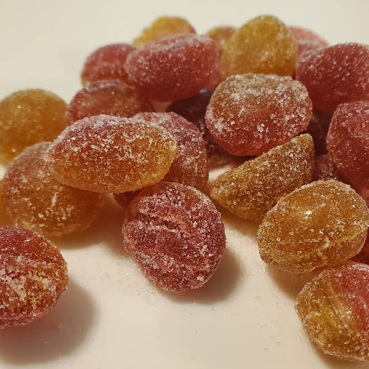 Apple Cinnamon Hard Candy Drops, 4.5 oz. for wholesale by Chesebro's Handmade Confections and Candy