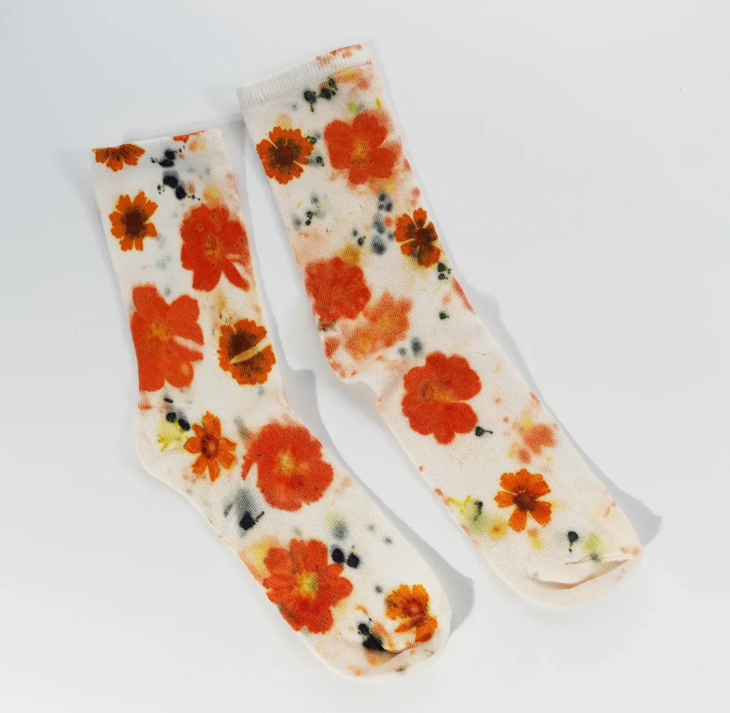 DYE KWEEN - Wholesale Socks - Women's - Flower Power Cotton Crew Sock6