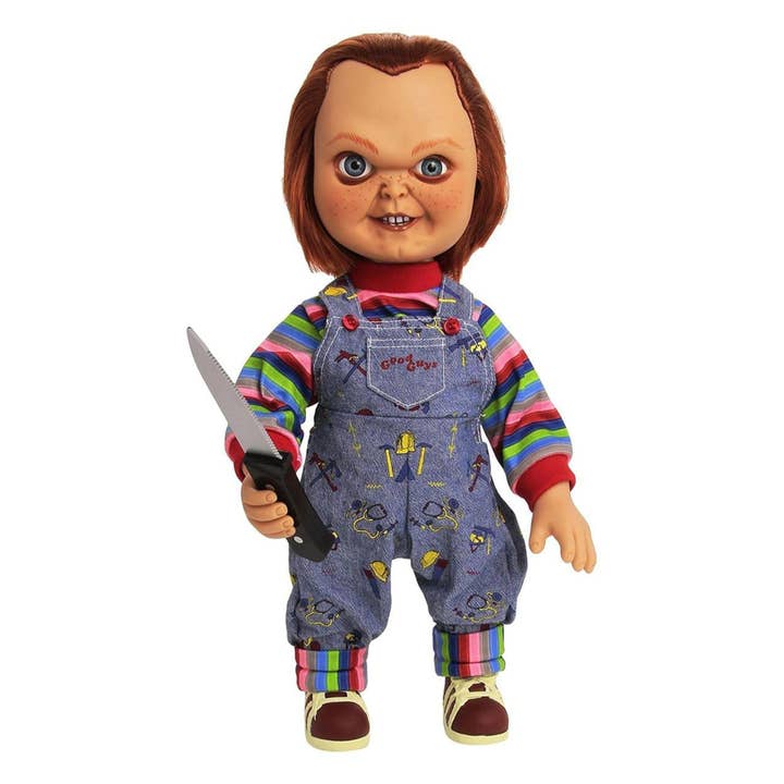Child's Play 15" Good Guy Chucky Talking Action Figure for wholesale by Toynk