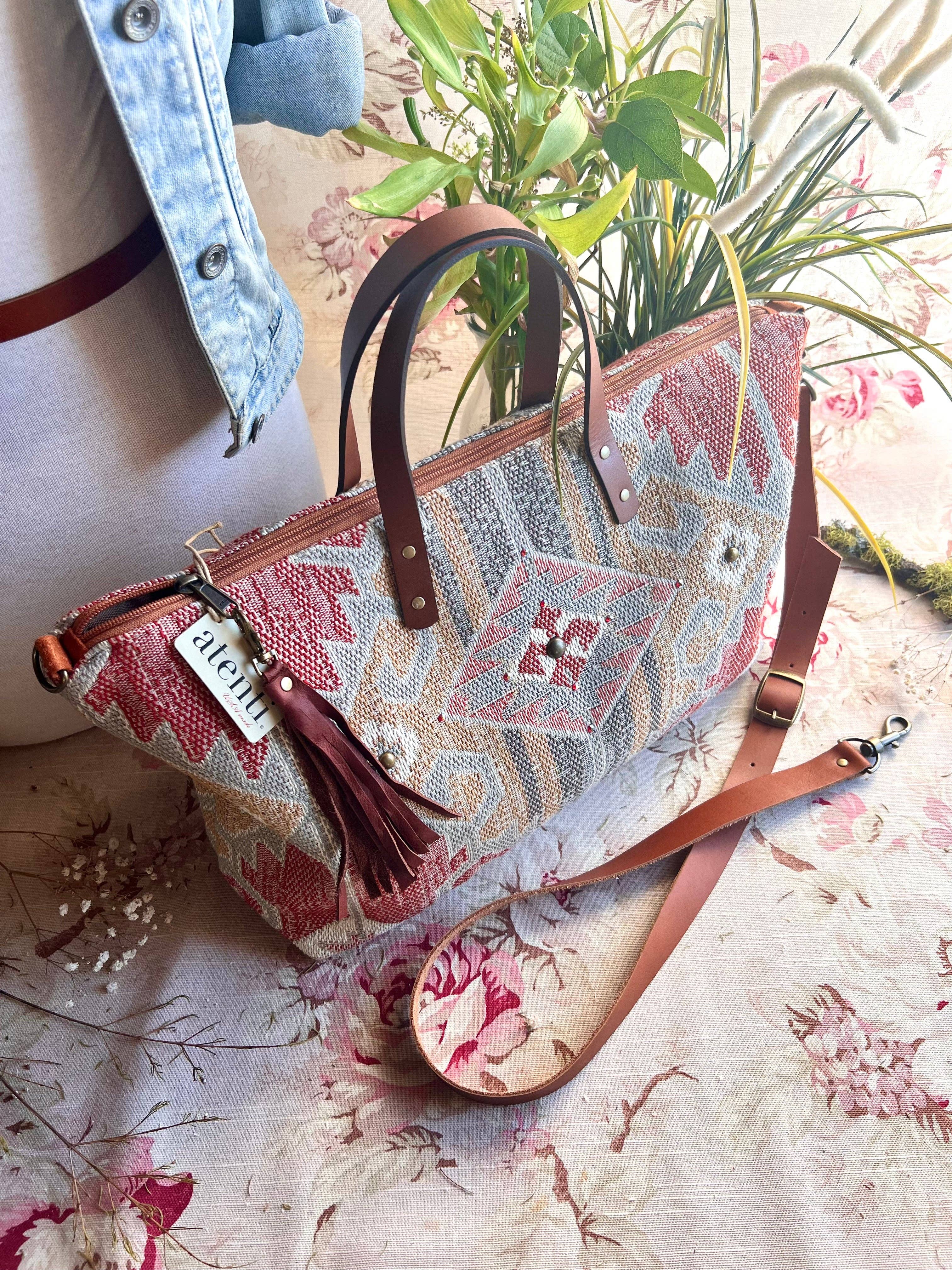 Atenti – wholesale Bärkasse - Dam – USA handgjord Carryall tygväska, Blaze Buddy Bag12