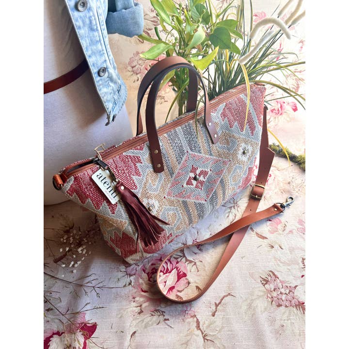 Atenti - Wholesale Tote Bag - Women's - USA Handcrafted Carryall Tote Bag, Blaze Buddy Bag12