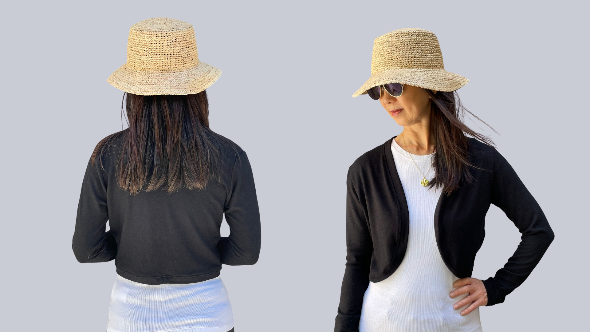 Adelyn SF - Wholesale Cardigan - Women's - Bolero Sweater Long Sleeves Open Front Cardigan2