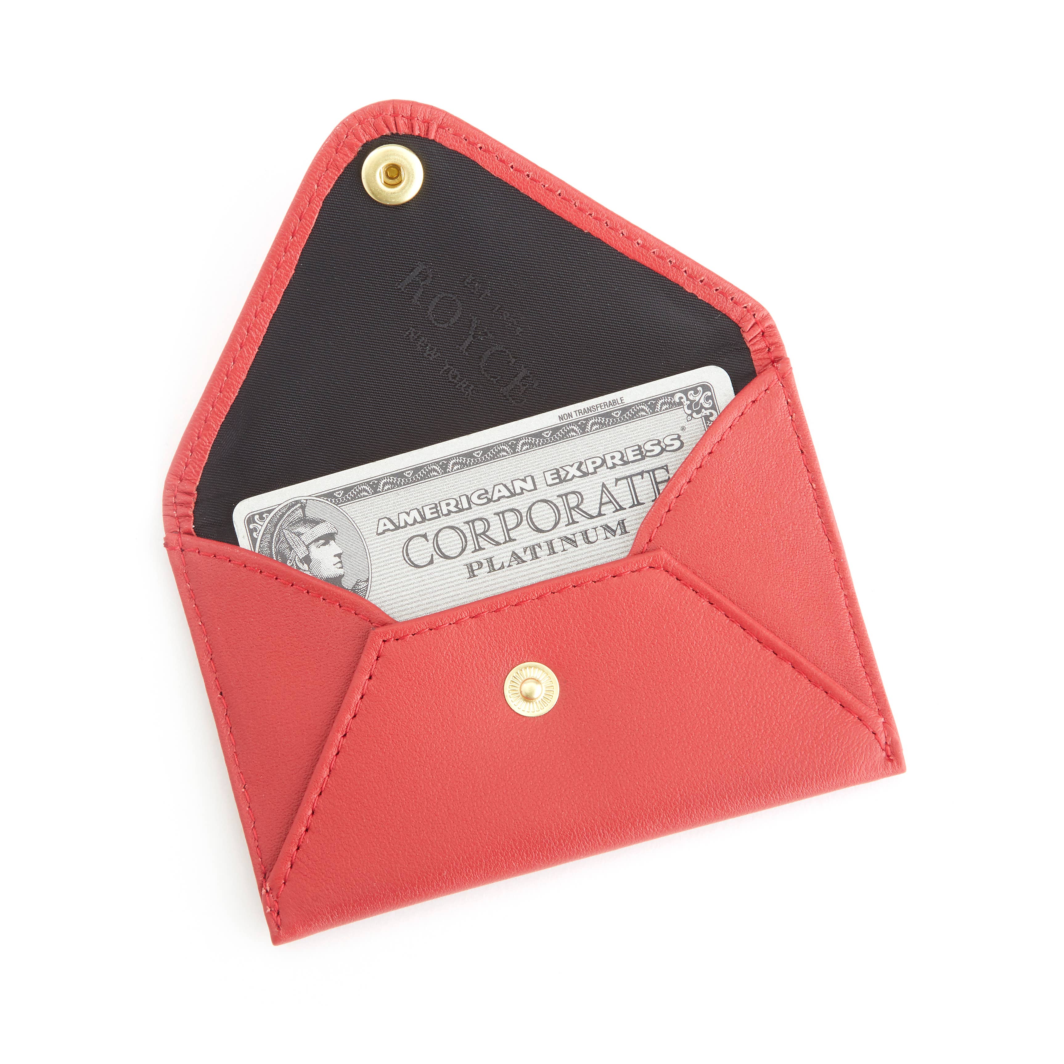 ROYCE New York – wholesale Card holder – women's – Envelope Style Business Card Holder17