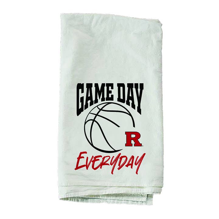Game Day Basketball Rutgers State University Towel for wholesale by Kendrick Home