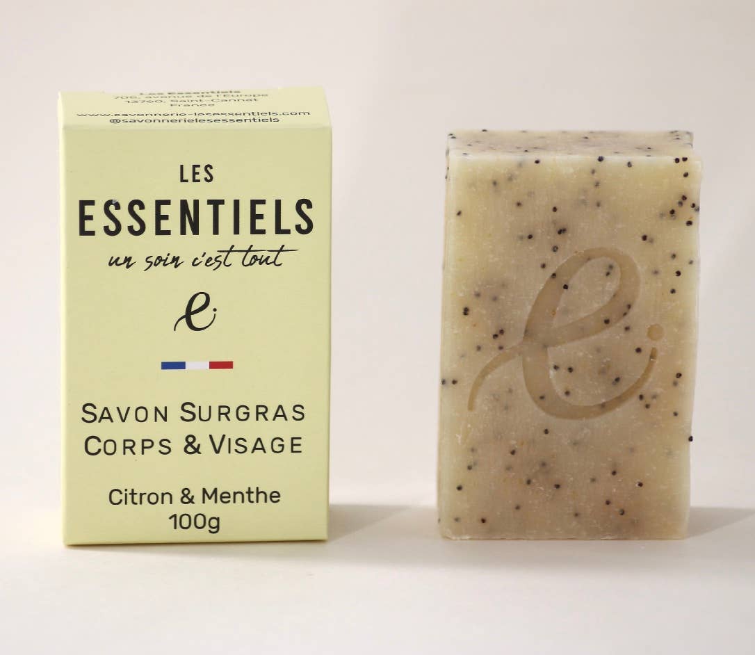 MAITRE SAVONITTO - Wholesale Soap Set - Lipid-Enriched Soap Lemon and Mint - 100g0