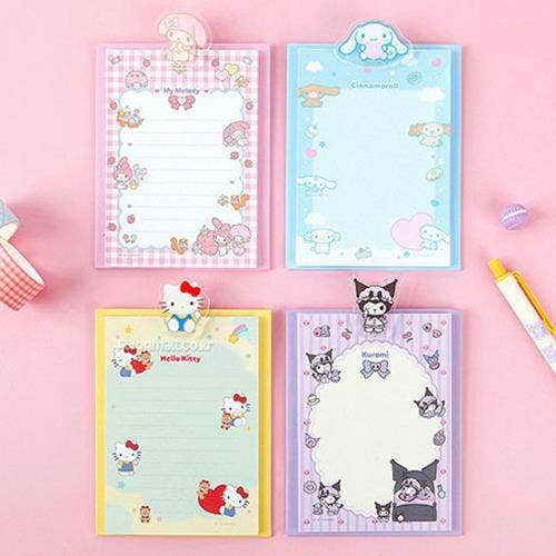 BCZShop - Wholesale Clipboard - SANRIO CHARACTERS MINI CLIPBOARD