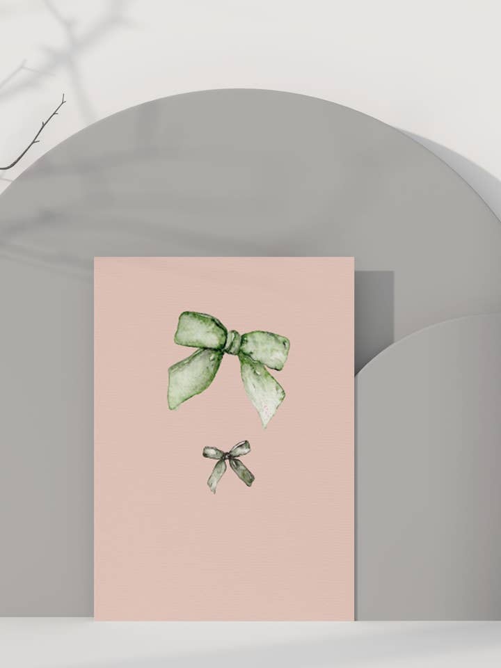 Green bow for wholesale by StudioReta