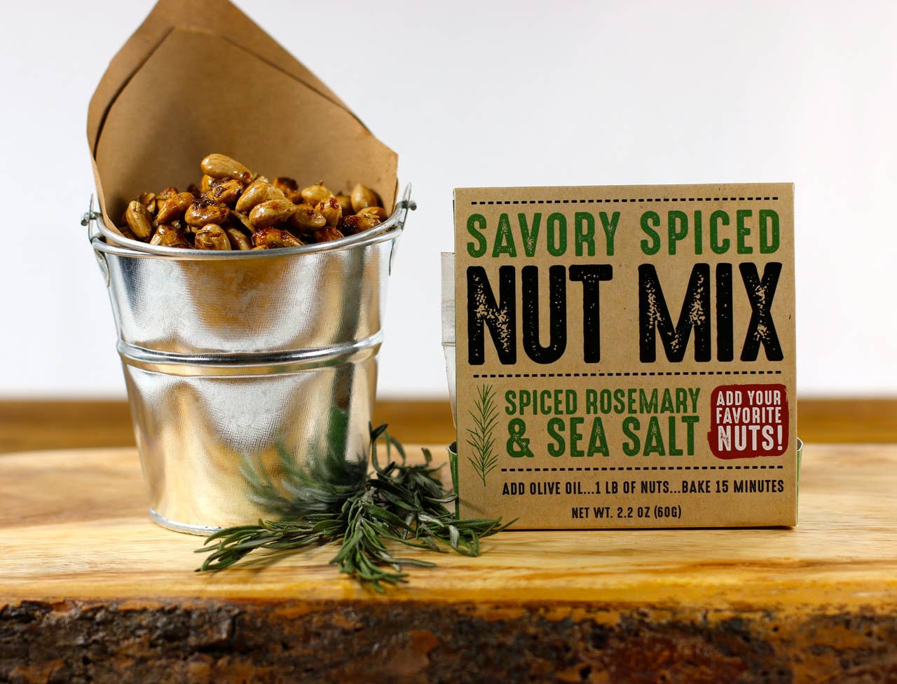 Backyard Safari Spice Co - Wholesale Nuts - "Savory Spiced Nut Mix" Seasoning Mix