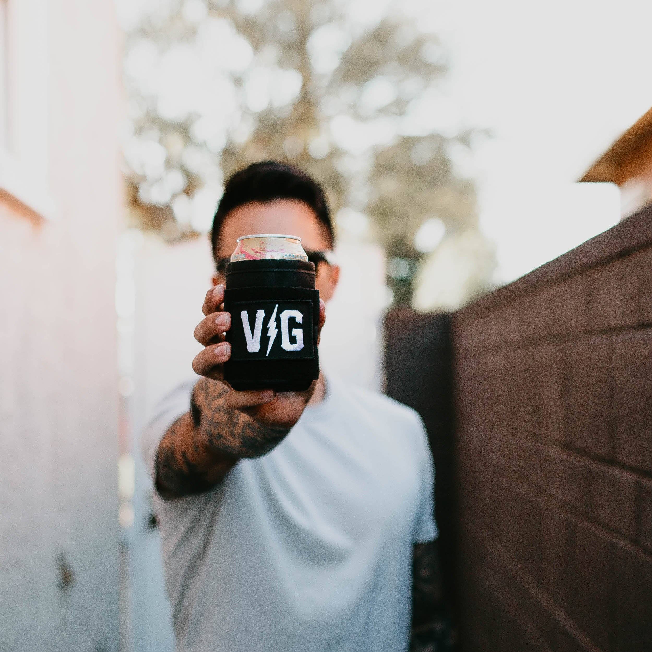 Black Bolt Classic Tactical Coozie for wholesale on Faire9